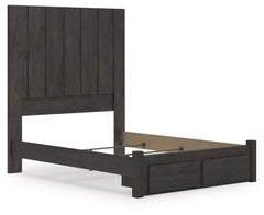 Parlayon Queen Panel Storage Bed