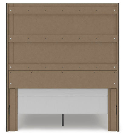 Fraluna Queen Panel Storage Bed, Dresser and Mirror