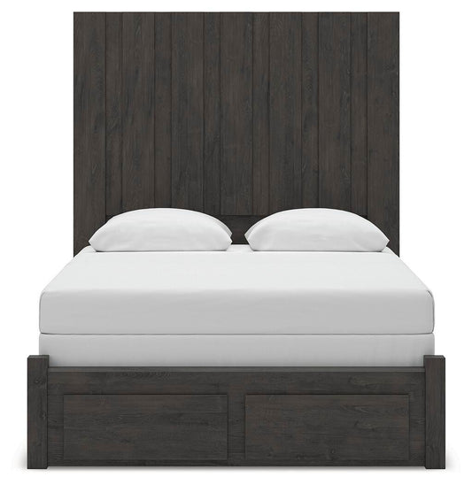 Parlayon Queen Panel Storage Bed