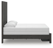 Fraluna Queen Panel Storage Bed, Dresser and Mirror