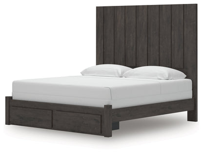 Parlayon King Panel Storage Bed