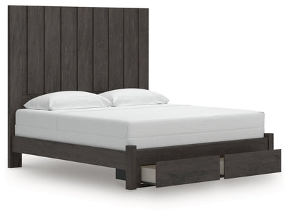 Parlayon King Panel Storage Bed