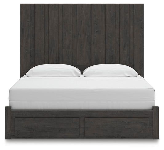 Parlayon King Panel Storage Bed