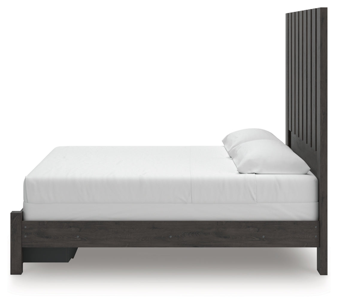 Parlayon King Panel Storage Bed