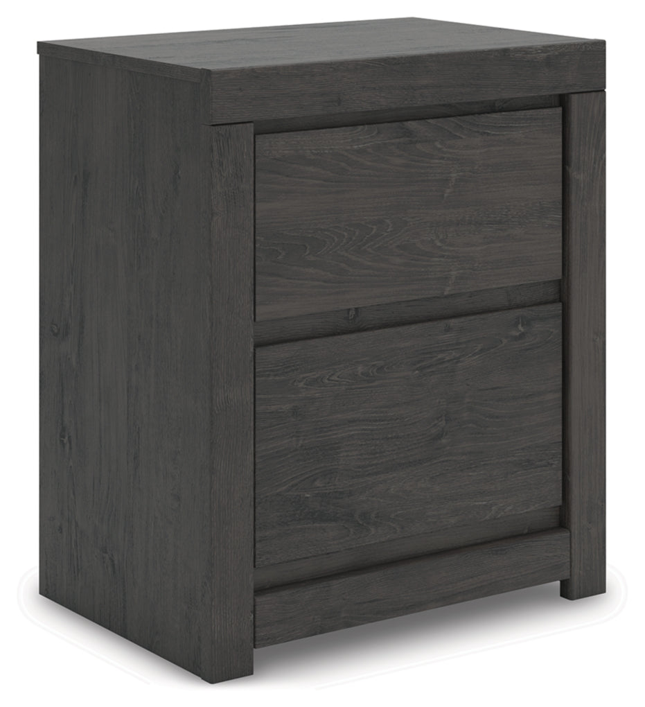 Parlayon Two Drawer Night Stand