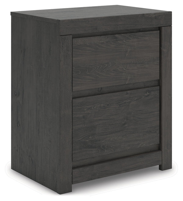 Parlayon Two Drawer Night Stand