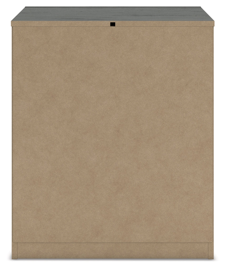 Parlayon Two Drawer Night Stand