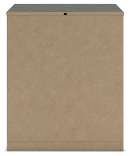 Parlayon Two Drawer Night Stand