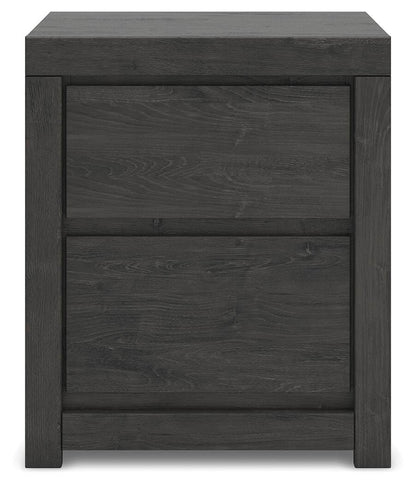 Parlayon Two Drawer Night Stand