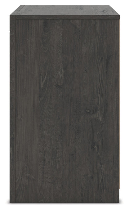 Parlayon Two Drawer Night Stand