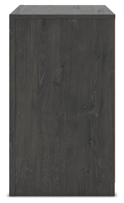 Parlayon Two Drawer Night Stand