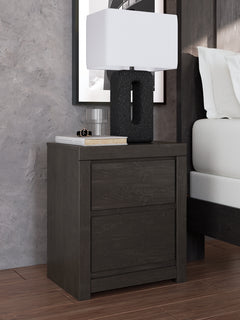Parlayon Two Drawer Night Stand