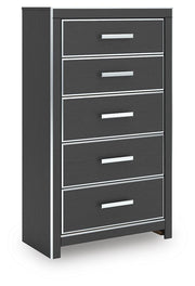 Birmonton King Upholstered Bed, 2 Chests and 2 Nightstands