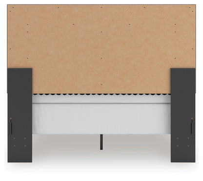 Birmonton Queen Upholstered Panel Bed