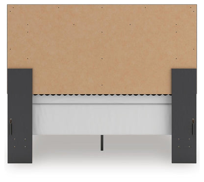 Birmonton Queen Upholstered Panel Bed
