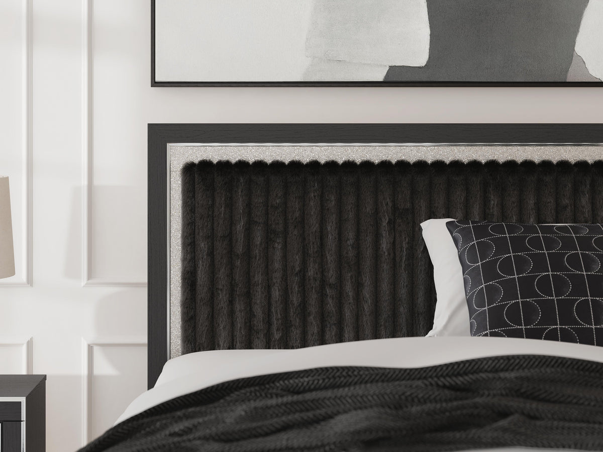 Birmonton Queen Upholstered Panel Bed
