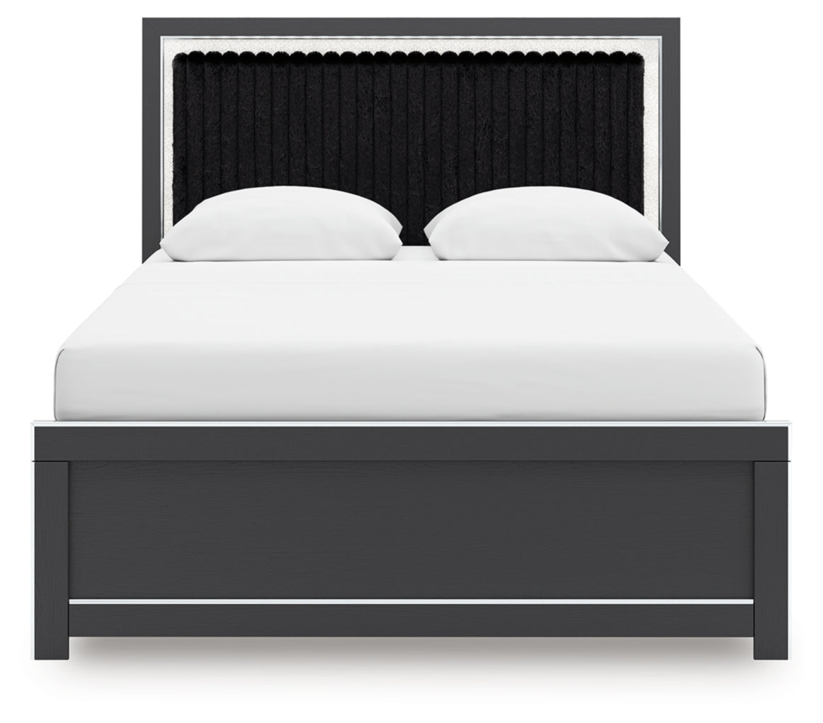 Birmonton Queen Upholstered Panel Bed