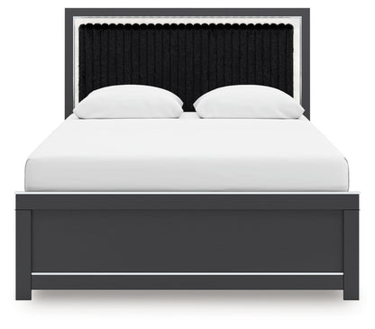 Birmonton Queen Upholstered Panel Bed