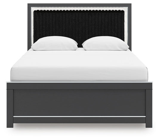 Birmonton Queen Upholstered Panel Bed