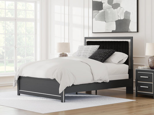 Birmonton Queen Upholstered Panel Bed