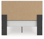 Birmonton Queen Upholstered Panel Storage Bed