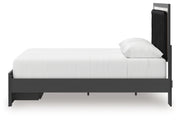 Birmonton Queen Upholstered Panel Storage Bed