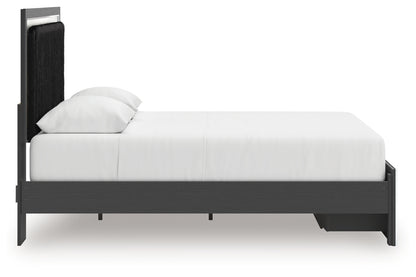 Birmonton Queen Upholstered Panel Storage Bed