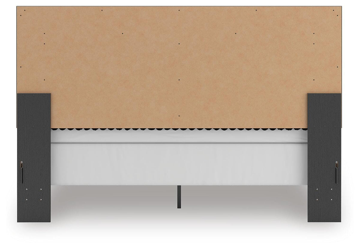 Birmonton King Upholstered Panel Bed