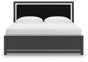 Birmonton King Upholstered Panel Bed