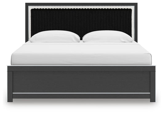 Birmonton King Upholstered Panel Bed