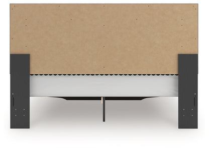 Birmonton King Upholstered Panel Storage Bed
