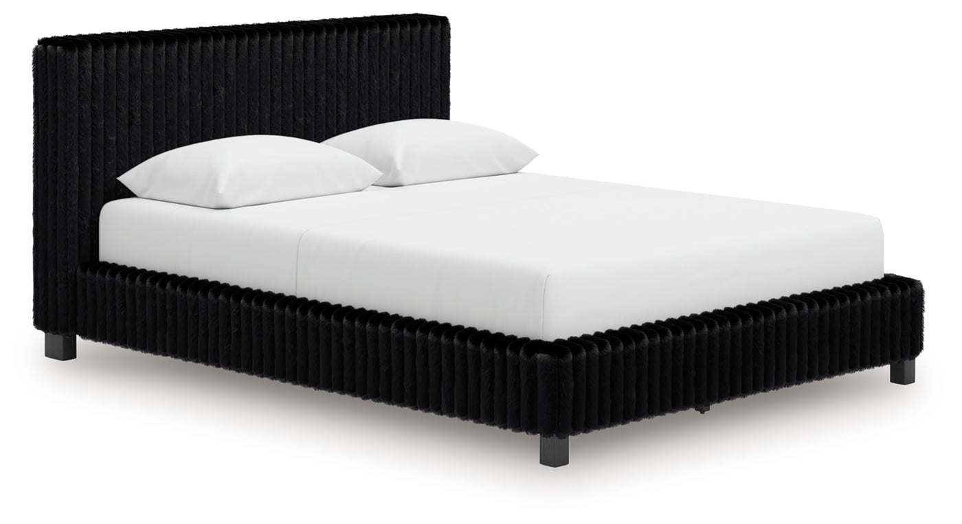 Birmonton Queen Upholstered Bed
