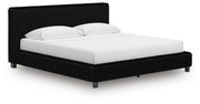 Birmonton King Upholstered Bed, 2 Chests and 2 Nightstands