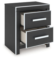 Birmonton Two Drawer Night Stand