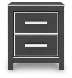 Zuraleus Queen Upholstered Panel Platform Bed, Dresser, Mirror and Nightstand