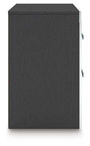 Birmonton Two Drawer Night Stand