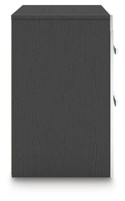 Zuraleus Queen Upholstered Panel Platform Bed, Dresser, Mirror and Nightstand