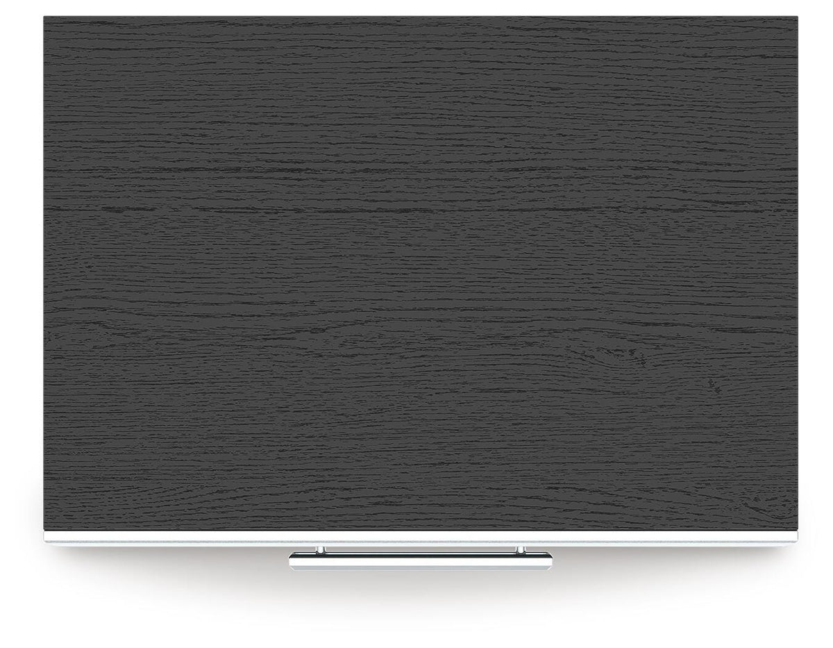 Zuraleus Queen Upholstered Panel Platform Bed, Dresser, Mirror and Nightstand