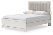 Birmonton Queen Upholstered Panel Platform Bed