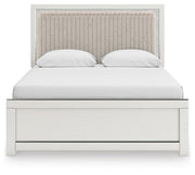 Birmonton Queen Upholstered Panel Platform Bed