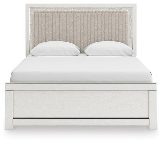 Birmonton Queen Upholstered Panel Platform Bed