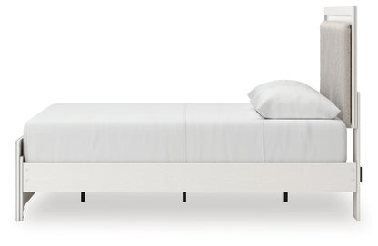 Birmonton Queen Upholstered Panel Platform Bed