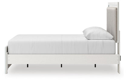Birmonton Queen Upholstered Panel Platform Bed