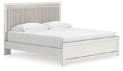 Birmonton King Upholstered Panel Platform Bed
