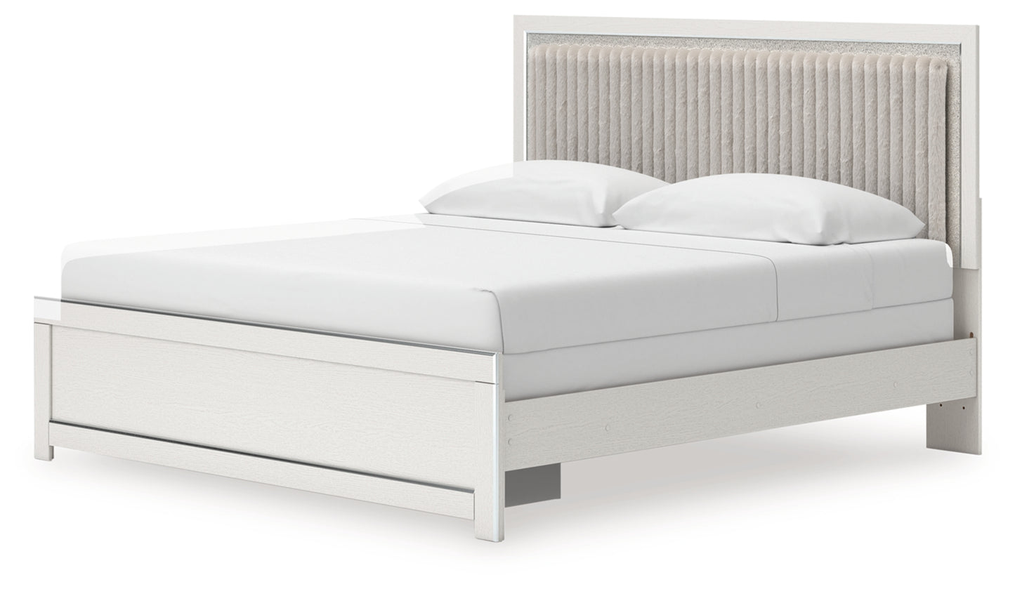 Birmonton King Upholstered Panel Bed