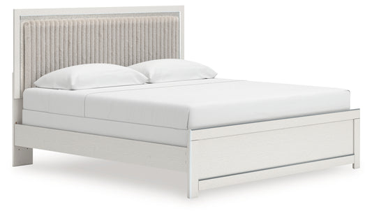 Birmonton King Upholstered Panel Bed