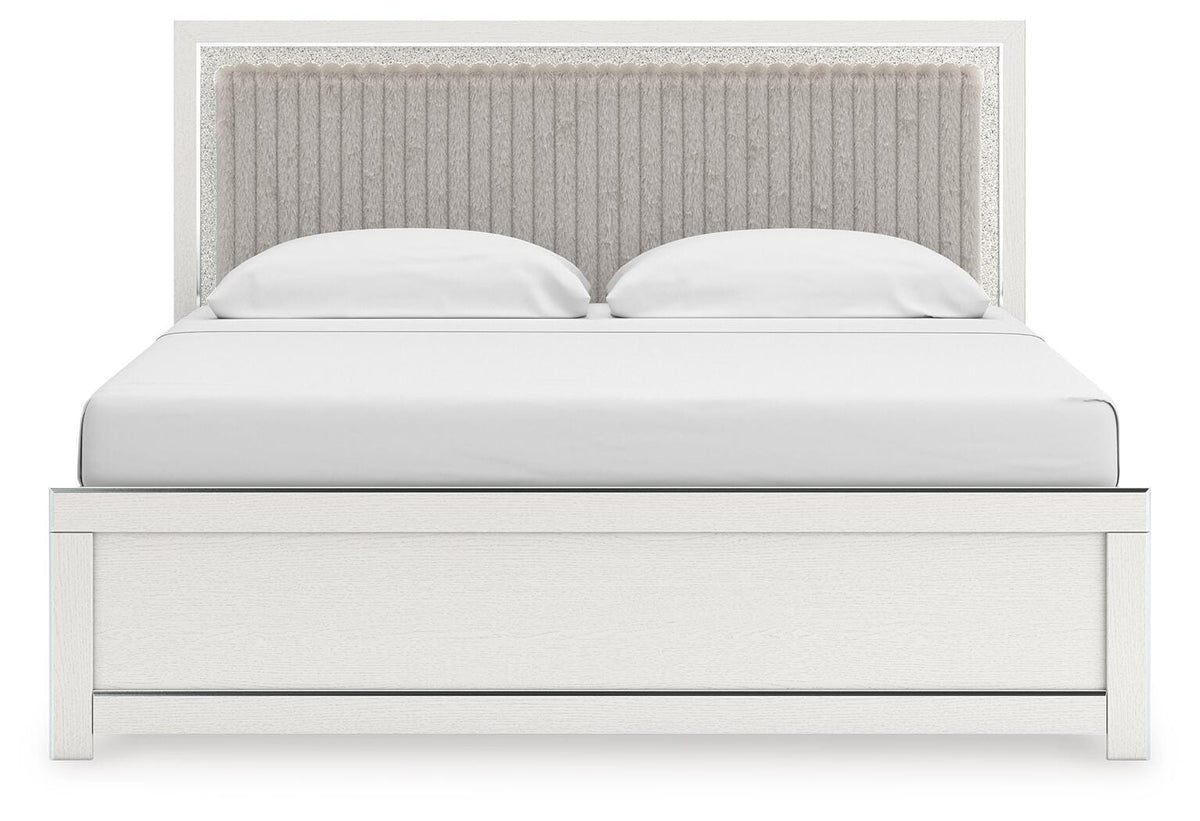 Birmonton King Upholstered Panel Bed
