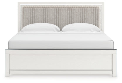 Birmonton King Upholstered Panel Bed