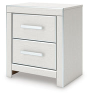 Zuraleus Queen Upholstered Panel Platform Storage Bed, Dresser, Mirror and Nightstand