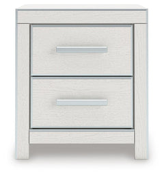 Zuraleus Queen Upholstered Panel Platform Storage Bed, Dresser, Mirror and Nightstand